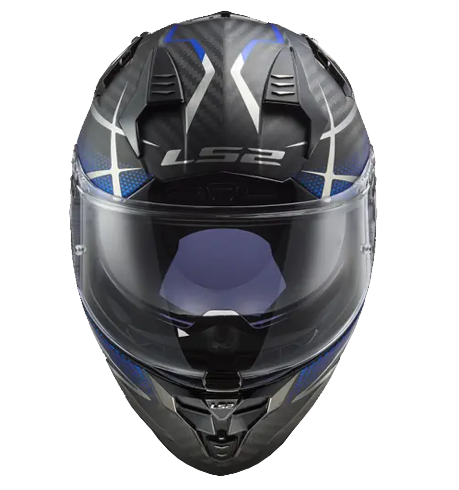 LS2 HELMETS:ヘルメット CHALLENGER C GT BLUE CARBON RED XLサイズ 103277231XL